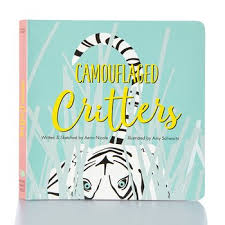 KicKee Pants Camouflaged Critters Board Book