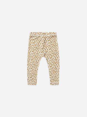 Bamboo Long Sleeve Tee + Pant set || Cheetah